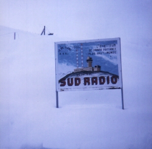 Sur la route du Port de l'Envalira, a 4km. Photo Mai 1977