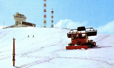 Le site en hiver