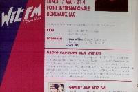 Du 3 mai au 5 juin, WIT FM accueille chaque soir de 22H a 01H un animateur de Radio Caroline (l'ancetre des radios libres). Trois heures presentees par BONGO, venu sp�cialement de LONDRES avec ses disques et ses jingles...